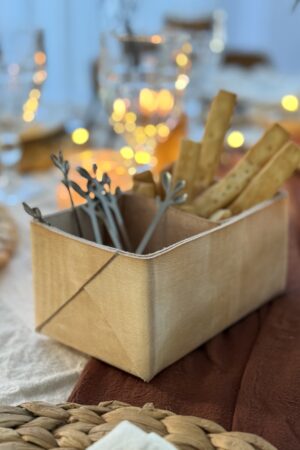 Cajita organizadora de cuero xl