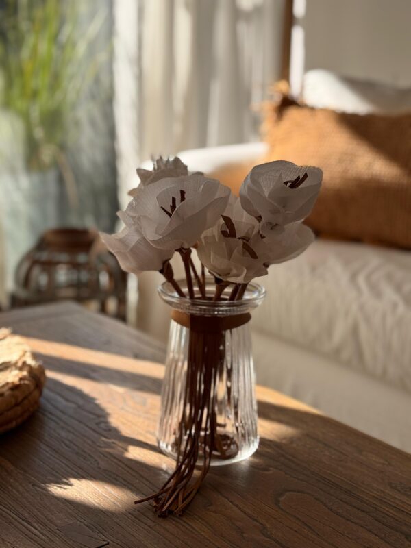 Flores de tela petit x 3 - Imagen 9