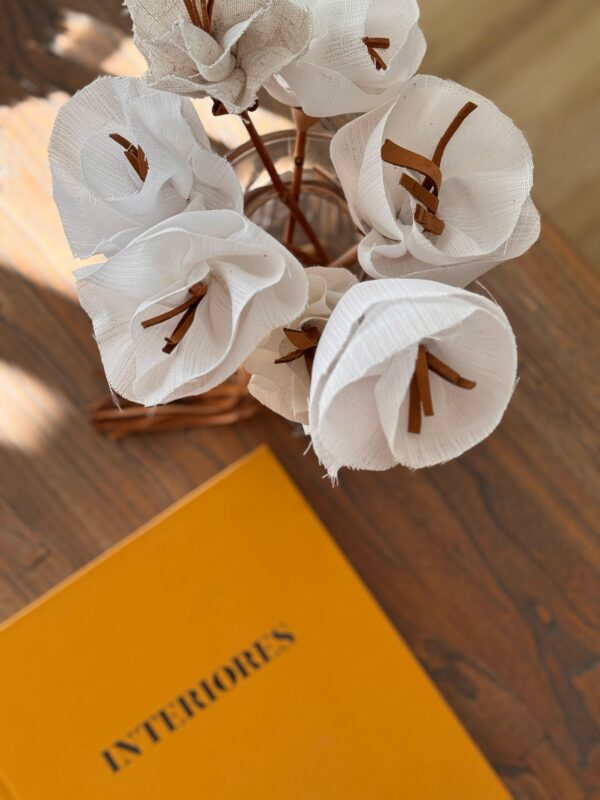 Flores de tela petit x 3 - Imagen 8