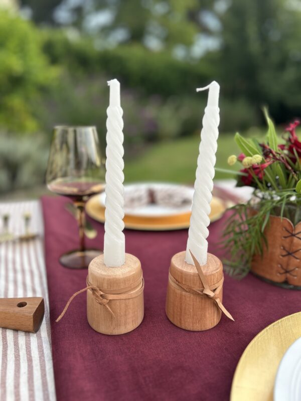 Candelabros peque para vela alta - Imagen 15