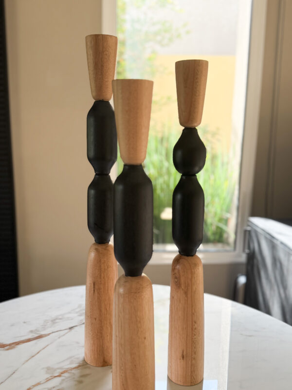 Candelabro/escultura Xxl x 3 - Imagen 3