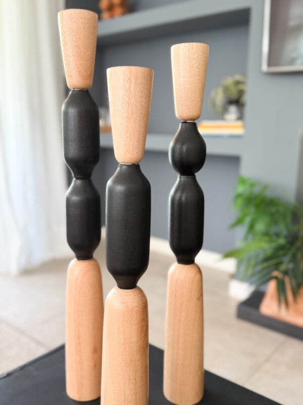 Candelabro/escultura Xxl x 3