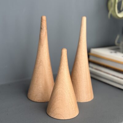 Set de pinitos torneados x 3