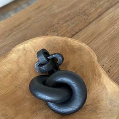 Aro infinito de negro