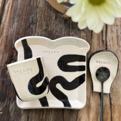 Cápsula  full temperamento (vaso, apoya cucharitas,plato tostada y cuchara) (copia)