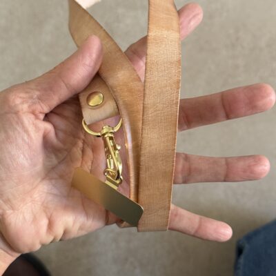 Correa para celular de cuero (larga)